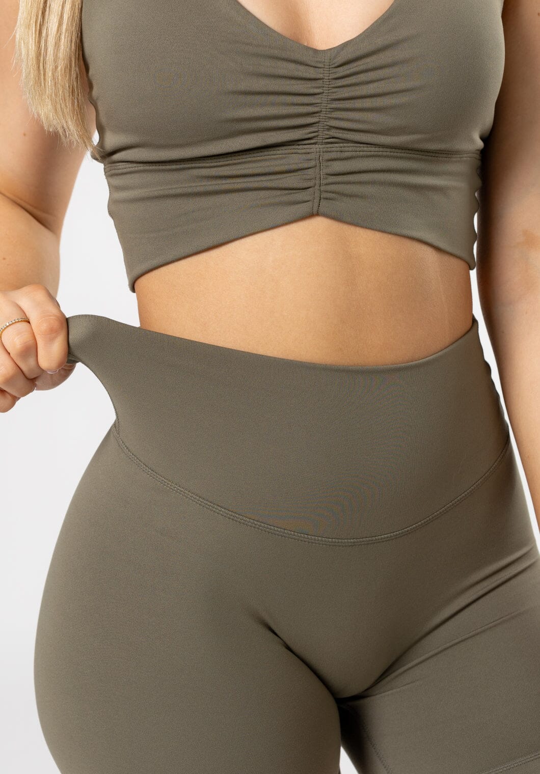 Women's High-Rise Leggings with Sculptseam Plus for low-impact days