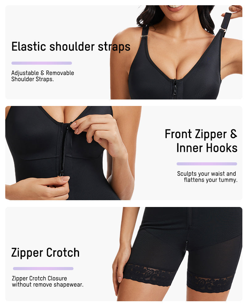 Women's Shapewear Bodysuit with Tummy Control for Everyday Wear