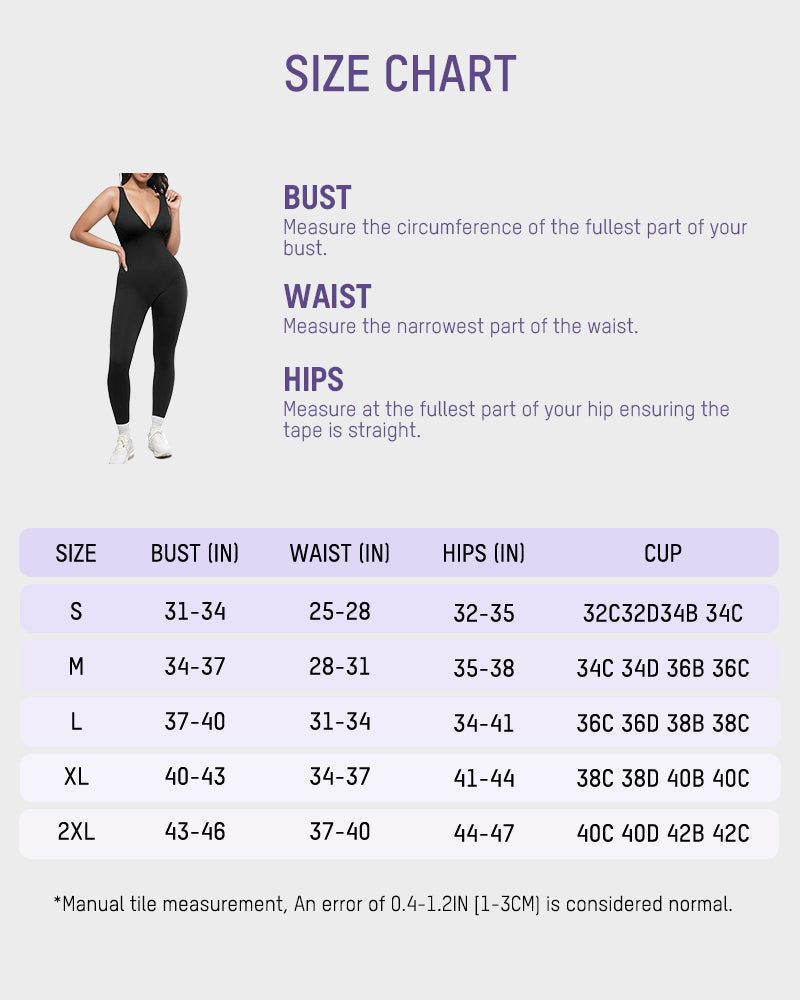 Women's Sculpting Jumpsuit with Deep V for Under Dresses
