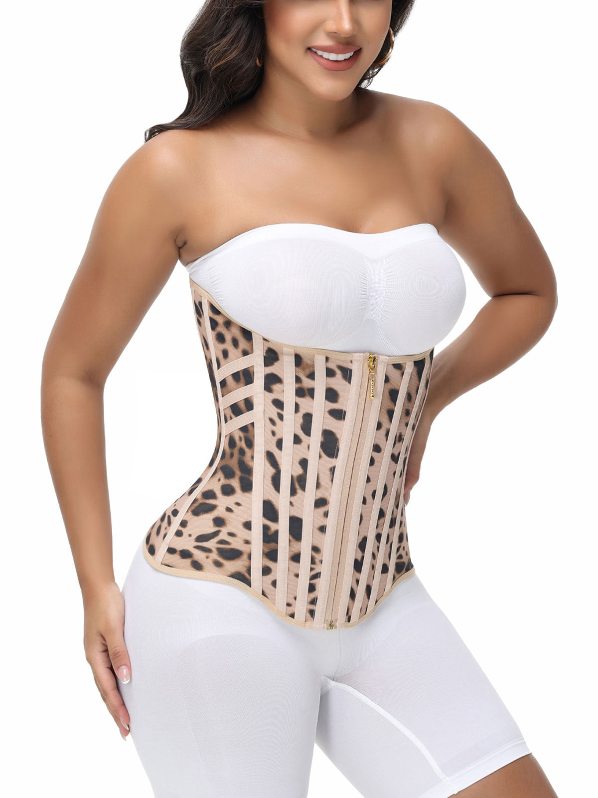 Women's Shapewear Corset with 23 Steel Bones for Workout
