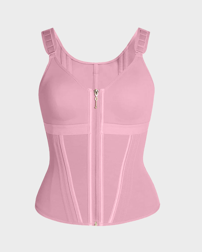 Women's Shapewear Shaper with Bra Dual-Layer for Weddings