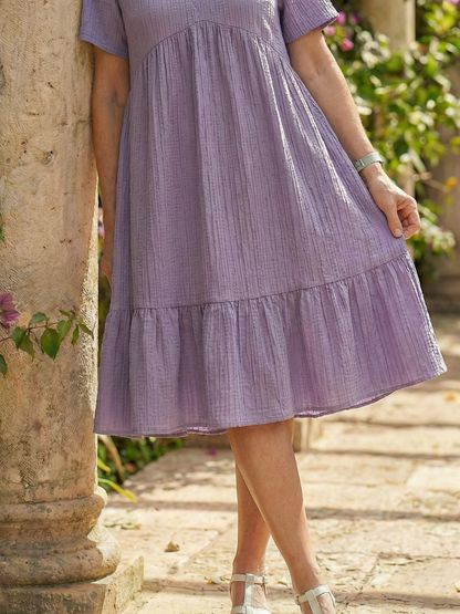 Women's Woven Dress with Lightweight Comfort for Daywear