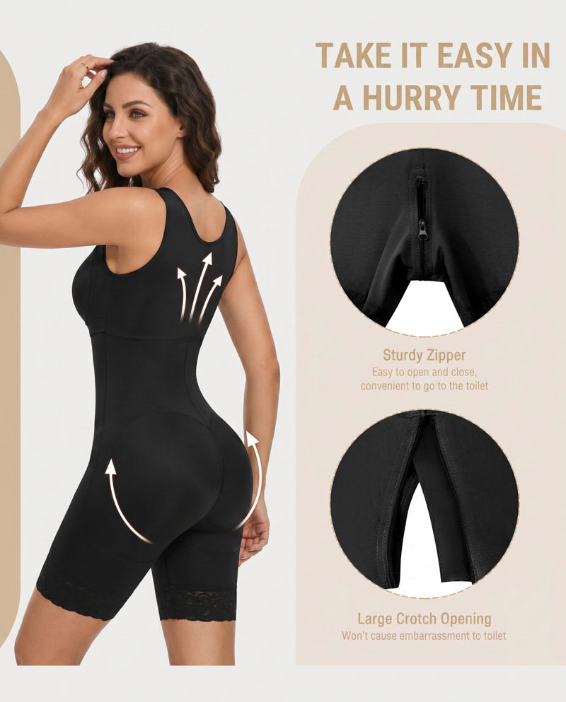 Women's Shapewear Bodysuit with Bra for Postpartum