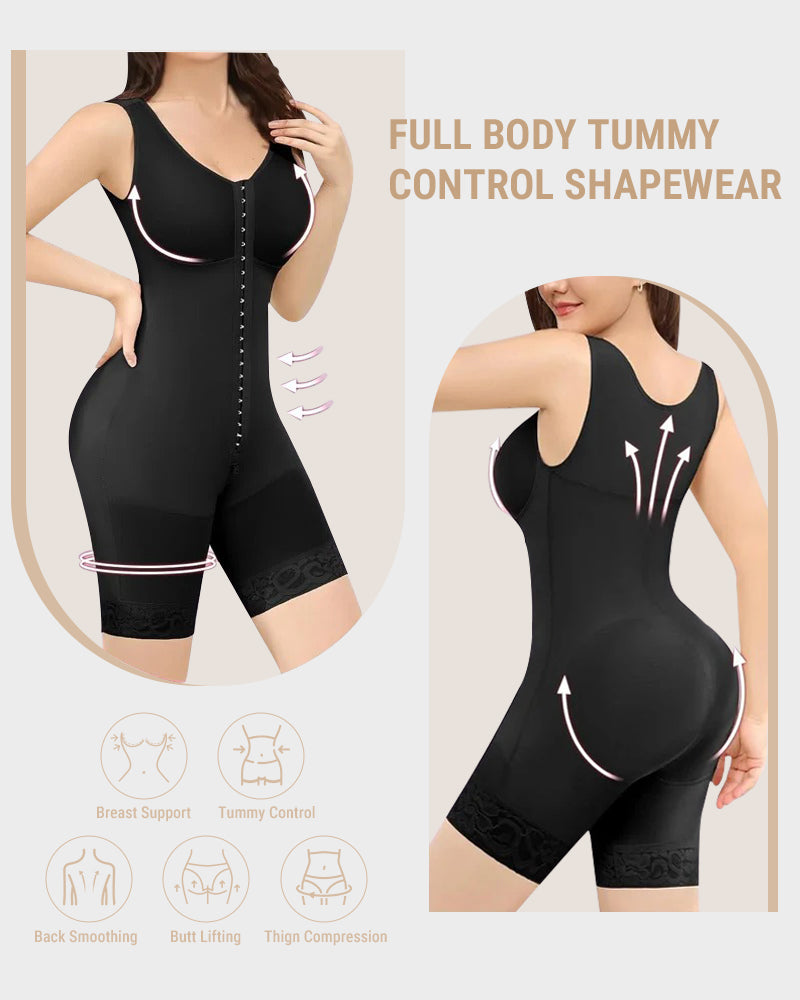 Women's Shapewear Bodysuit with Bra for Postpartum