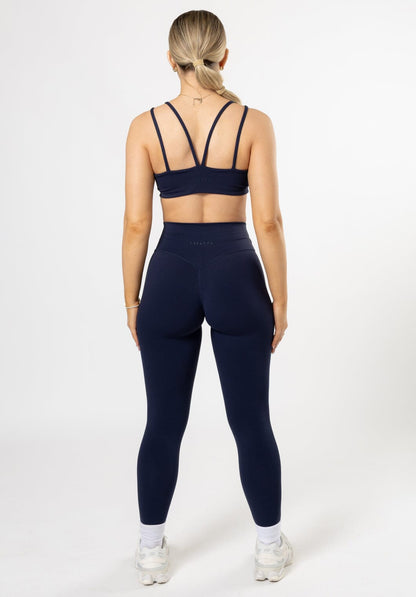 Women's High-Rise Leggings with Sculpting Seam for Workouts