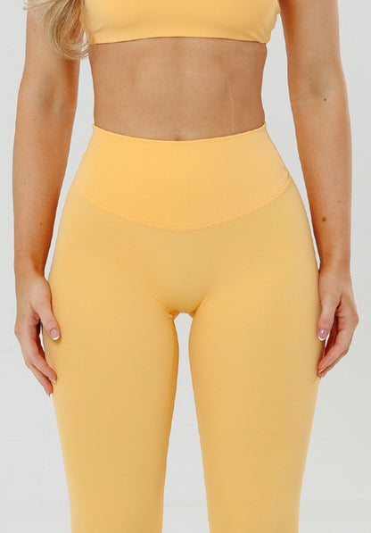 Women's High-Rise Leggings with No-Roll Waistband for HIIT