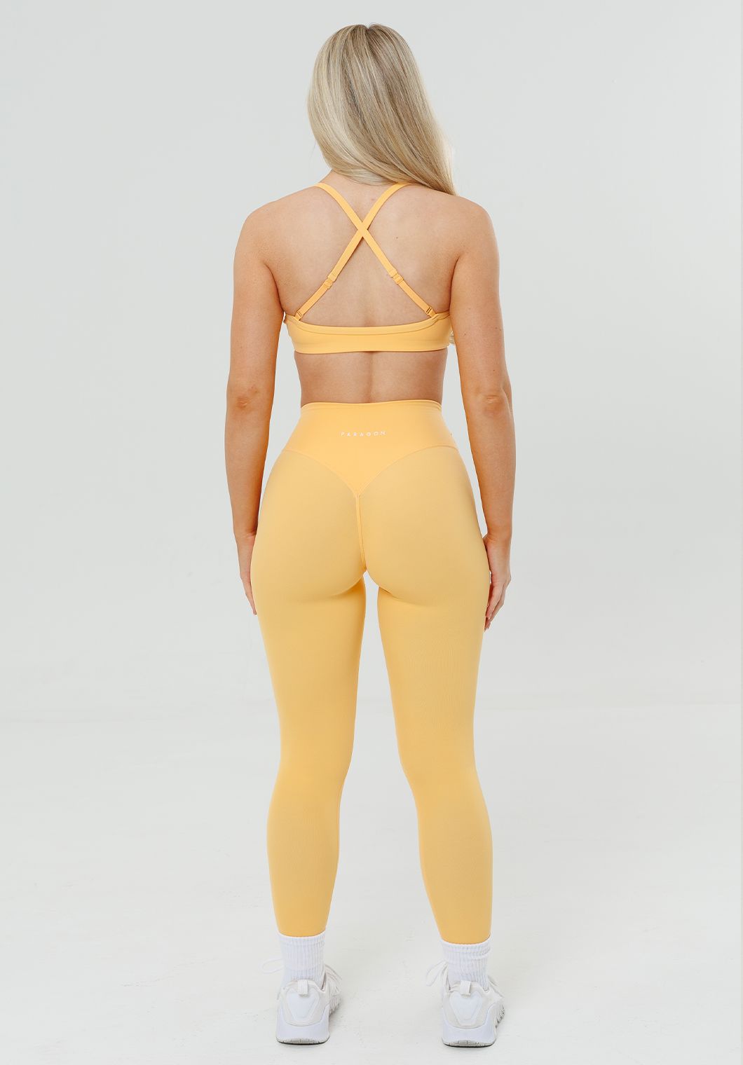 Women's High-Rise Leggings with No-Roll Waistband for HIIT