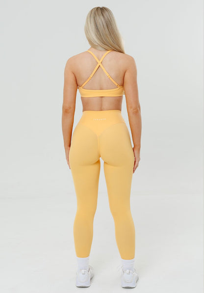 Women's High-Rise Leggings with No-Roll Waistband for HIIT