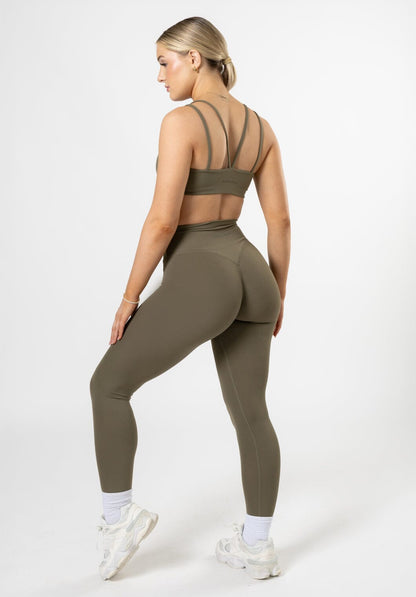 Women's Leggings with Glute Contour High-Rise for Gym