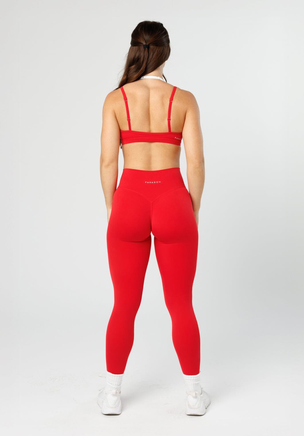 Women's Contour Leggings with Contrast Piping for Yoga