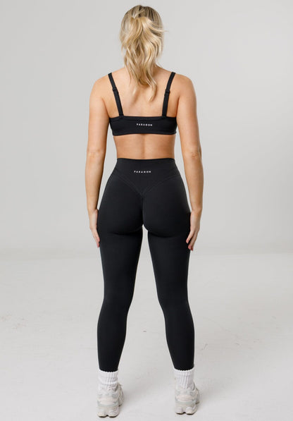 Women's High-Rise Leggings with Curve-Seaming for Gym