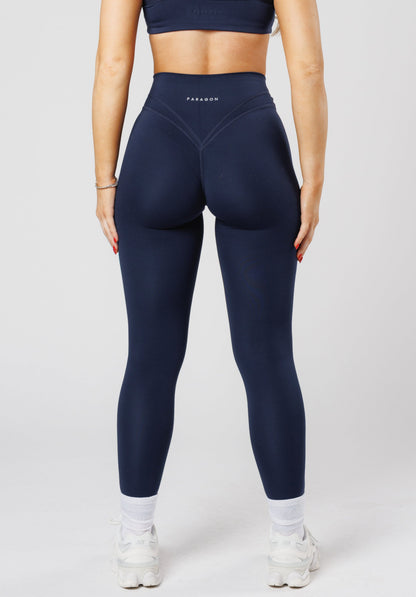 Women's Legging with High-Rise Contour Seam for Gym Workouts