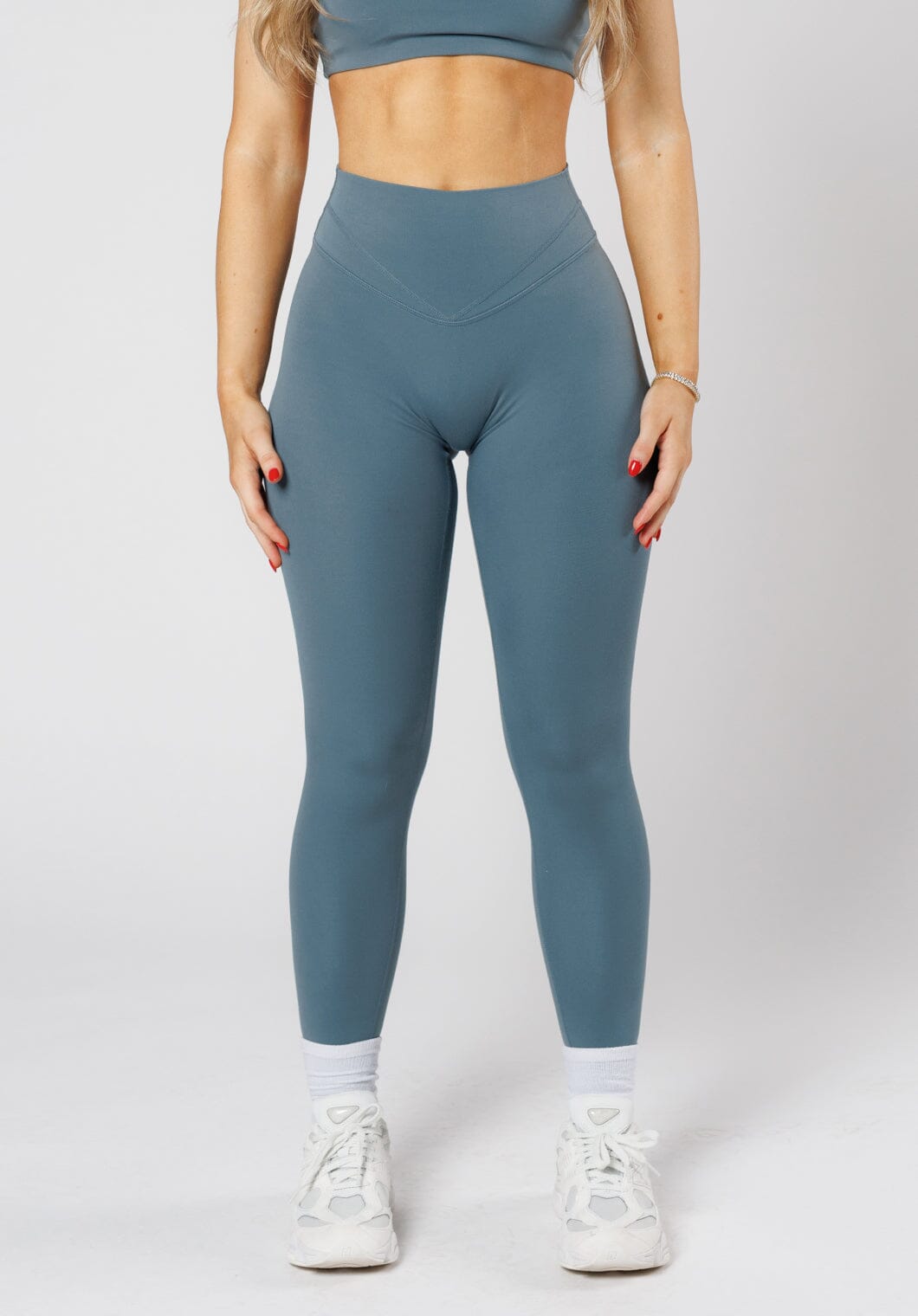Women's High-Rise Leggings with SculptSeam Plus for Gym