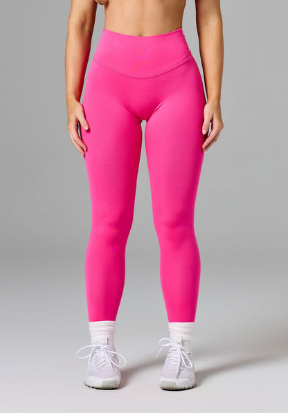 Women's High-Rise Leggings with Contour Seam for Lounging