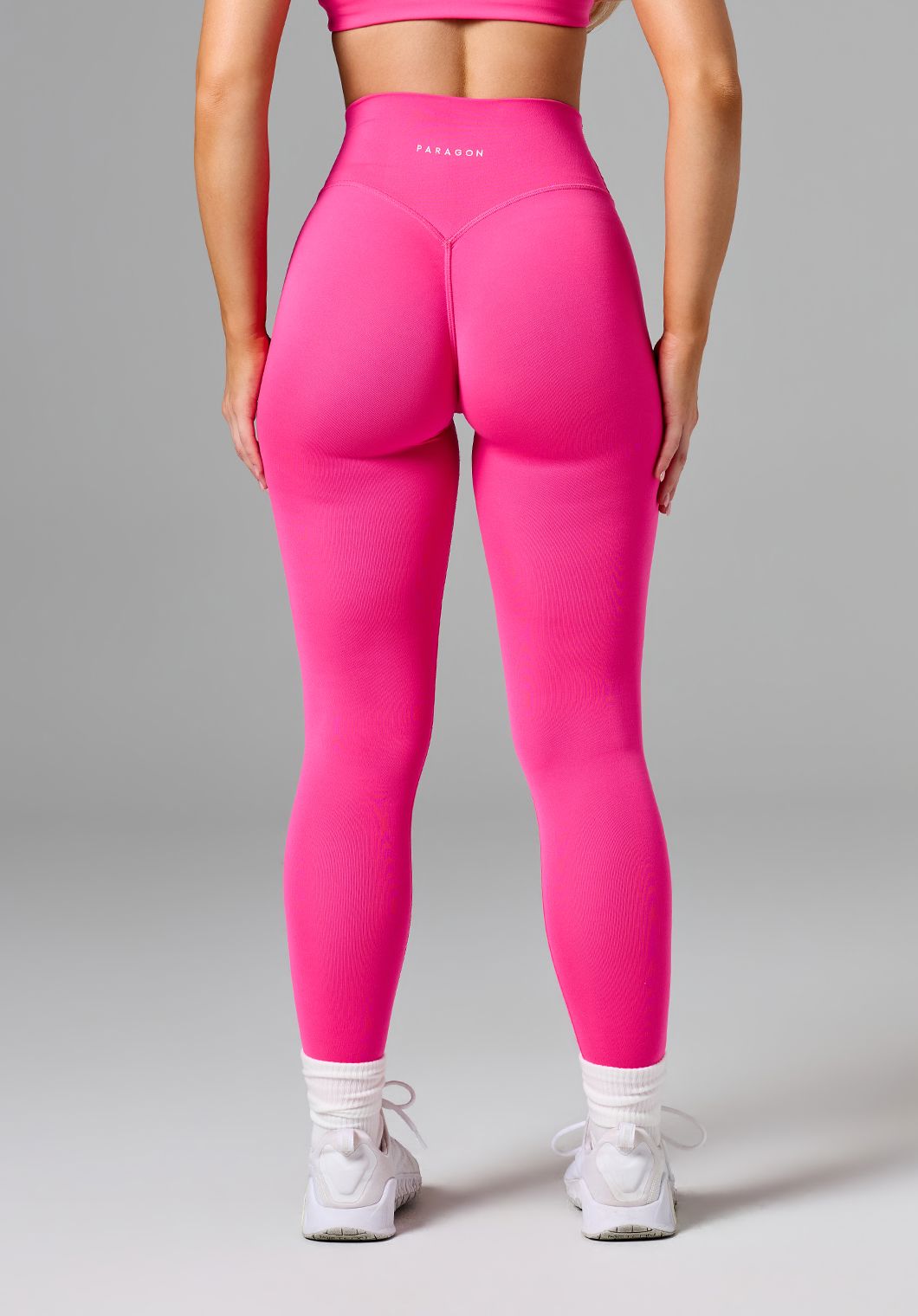 Women's High-Rise Leggings with Contour Seam for Lounging