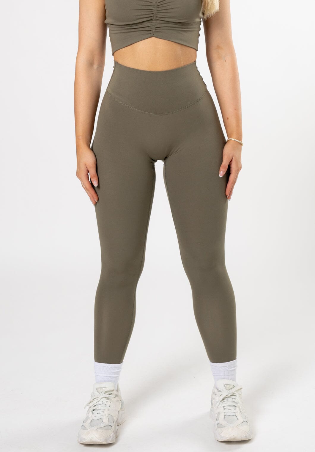 Women's High-Rise Leggings with Sculptseam Plus for low-impact days
