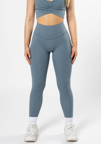 Women's High-Rise Legging with Contour Seam for Casual Wear