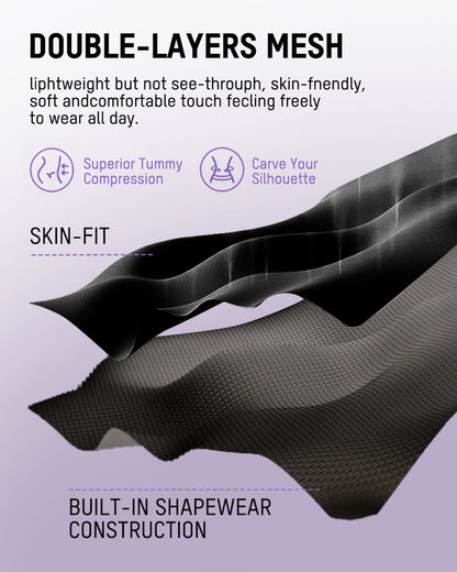 Women's Shapewear Bodysuit with Tummy Control for Everyday Wear