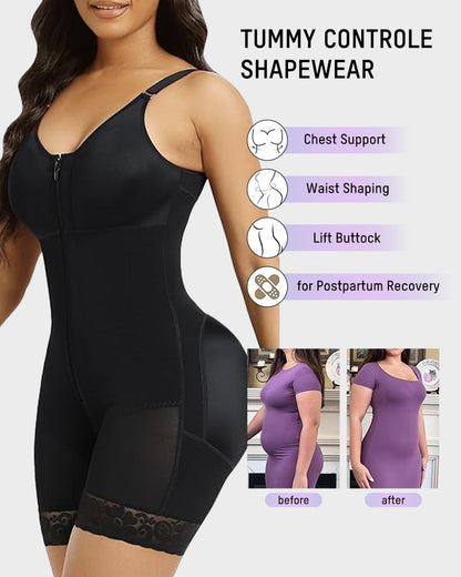 Women's Shapewear Bodysuit with Tummy Control for Everyday Wear