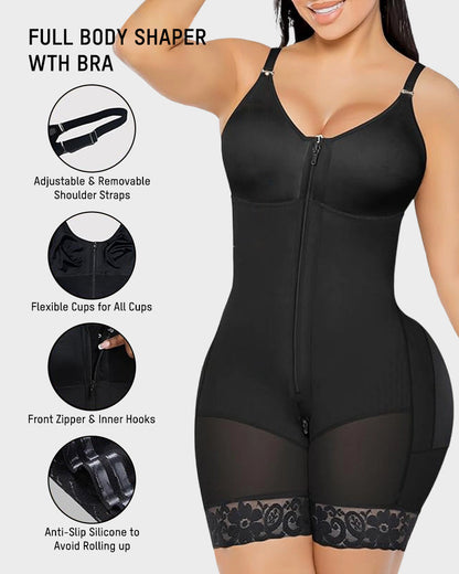 Women's Shapewear Bodysuit with Tummy Control for Everyday Wear