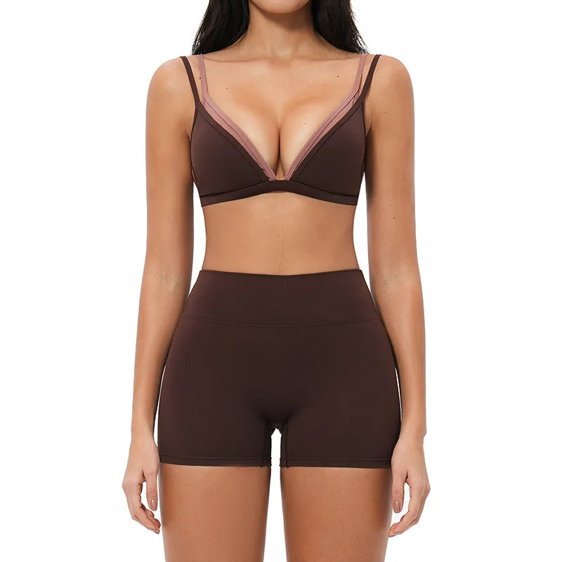 Women's 2 Piece Yoga Suit with Flexible Design for Yoga Practice