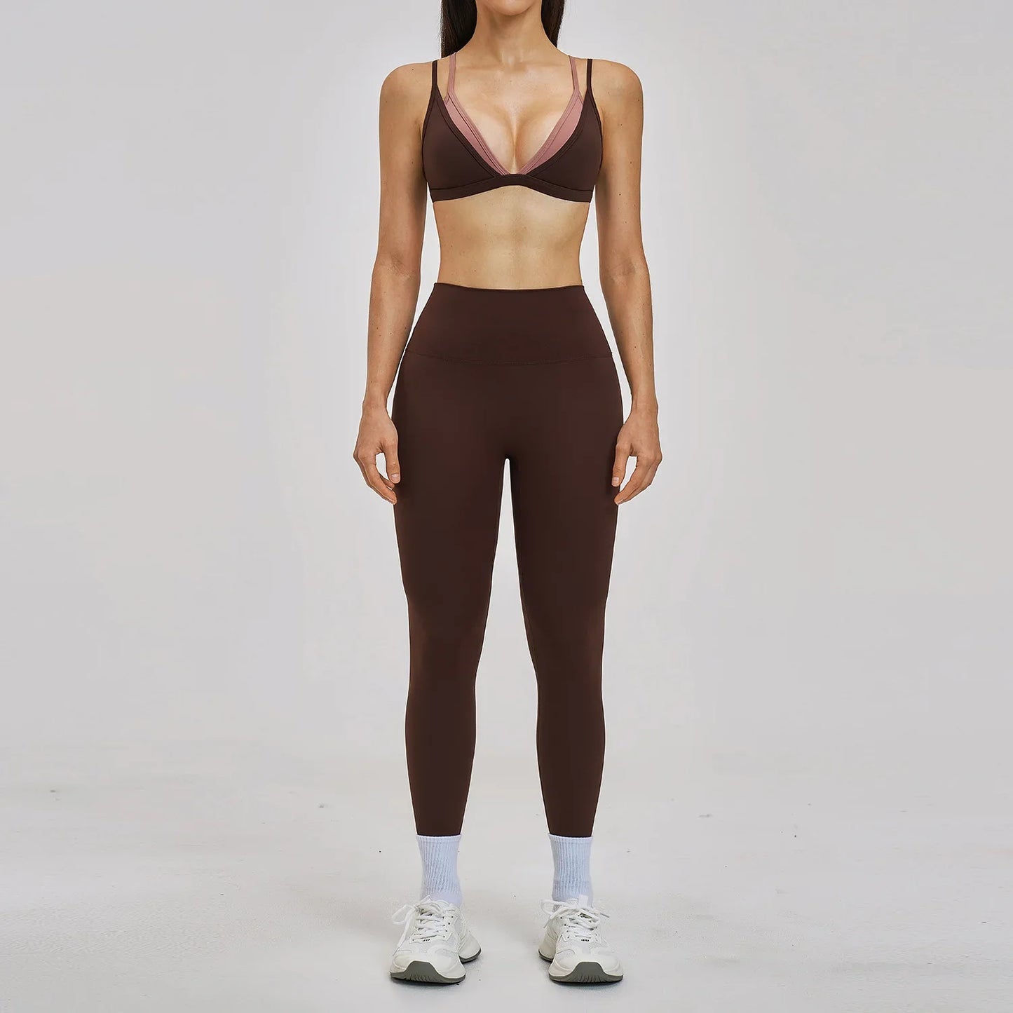Women's 2 Piece Yoga Suit with Flexible Design for Yoga Practice