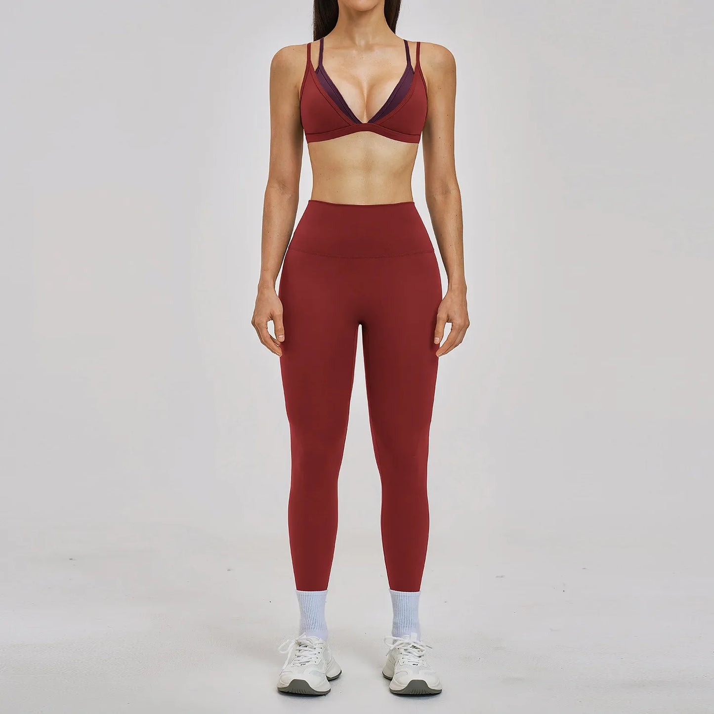 Women's 2 Piece Yoga Suit with Flexible Design for Yoga Practice