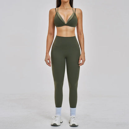 Women's 2 Piece Yoga Suit with Flexible Design for Yoga Practice