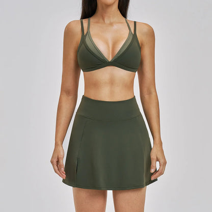 Women's 2 Piece Yoga Suit with Flexible Design for Yoga Practice