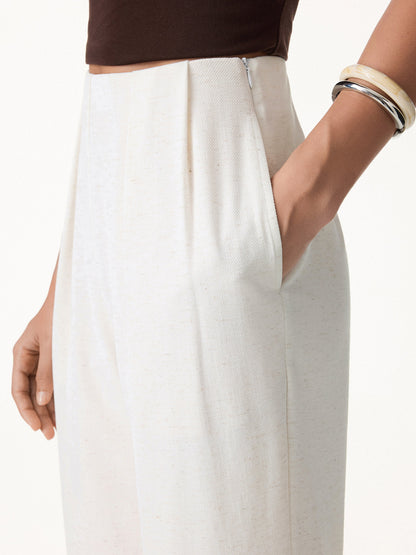 Women's Airy Stretch Wide Flare Pant with Pockets