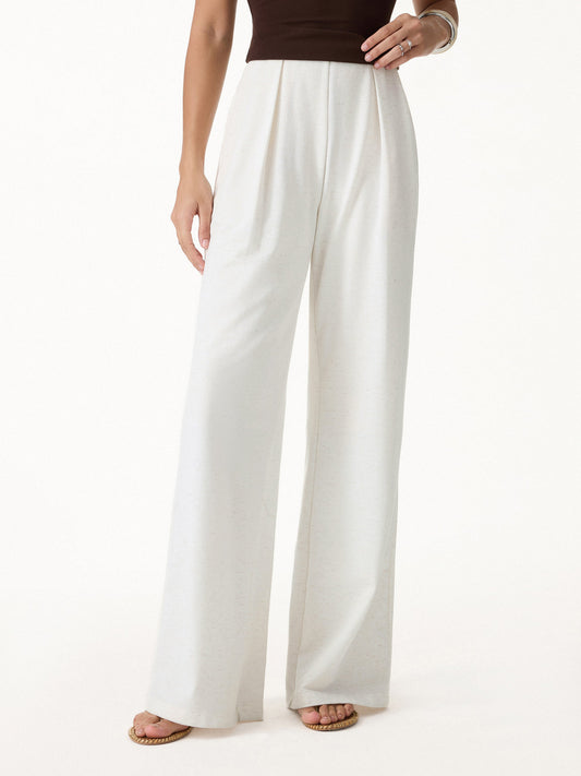 Women's Airy Stretch Wide Flare Pant with Pockets