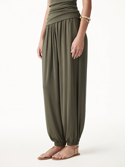 Women's Balloon Pants with Pockets Ultra-Soft Modal for Work