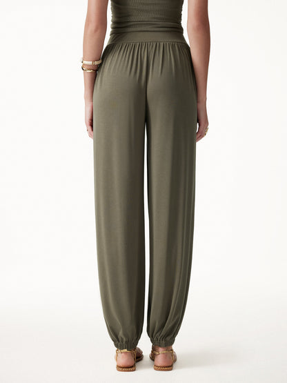Women's Balloon Pants with Pockets Ultra-Soft Modal for Work