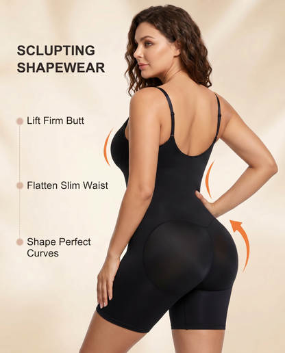 Women's Body Shaper with Zip Closure for Special Occasions