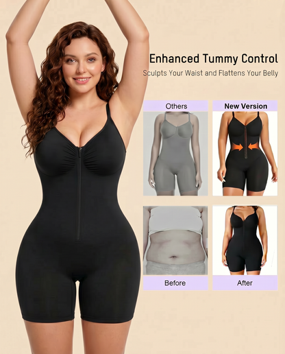 Women's Body Shaper with Zip Closure for Special Occasions
