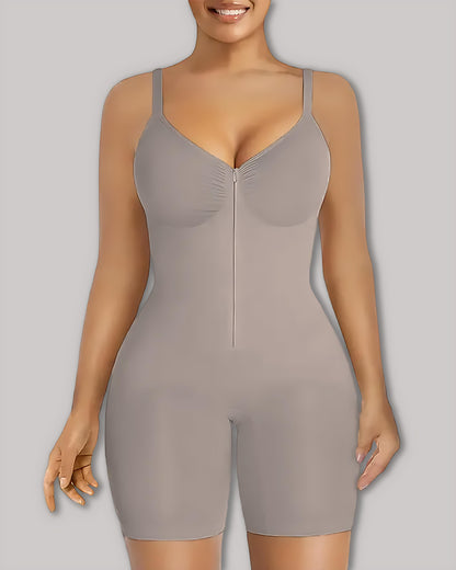 Women's Body Shaper with Zip Closure for Special Occasions