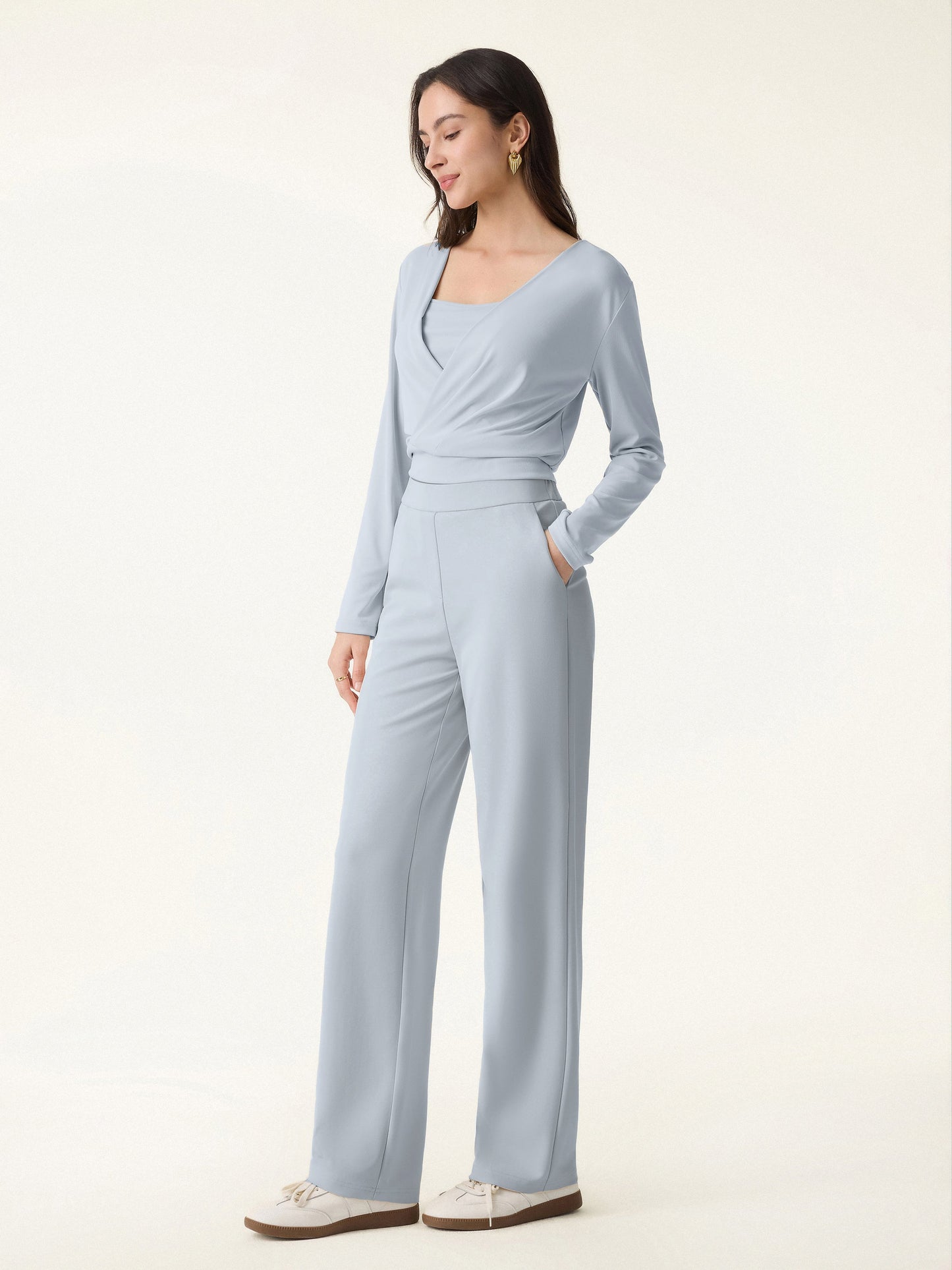 Women's Breathable Travel Pant with Sandwashed Modal