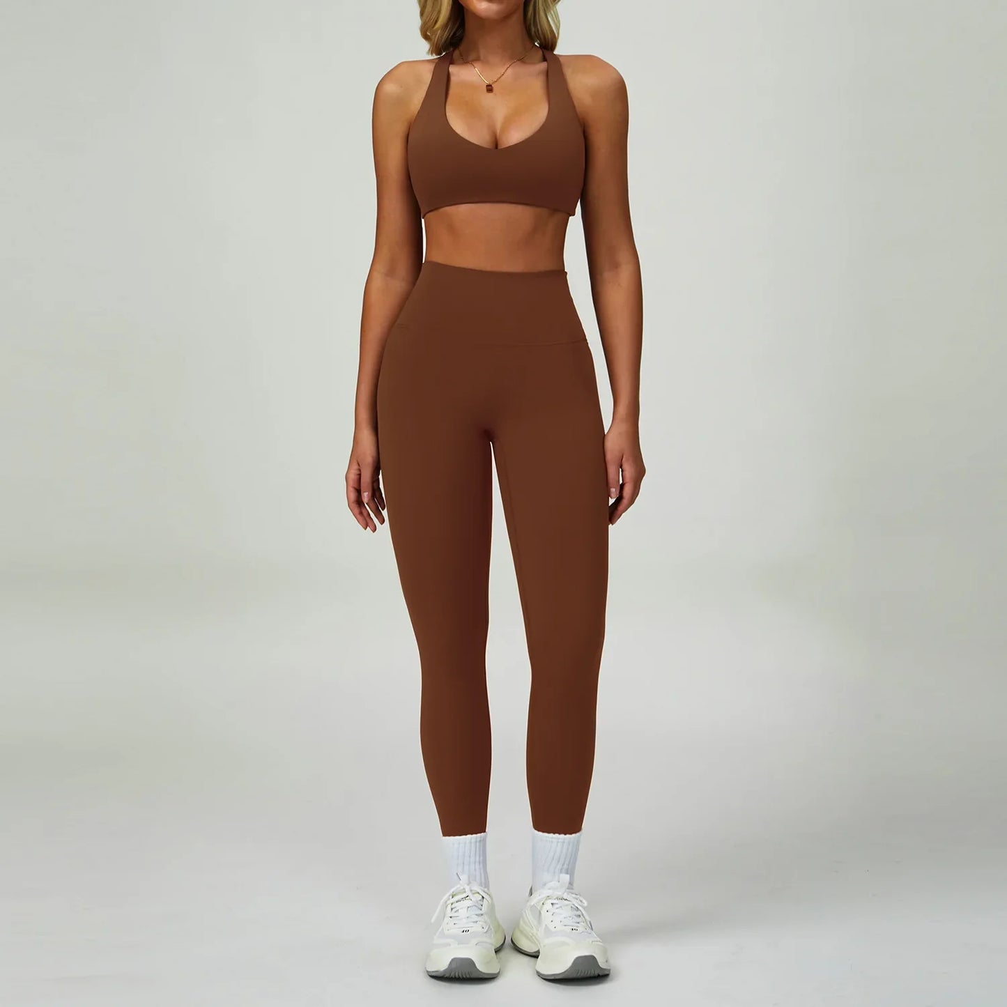 Women's Breathable Yoga Suits with High-Waist for Workouts