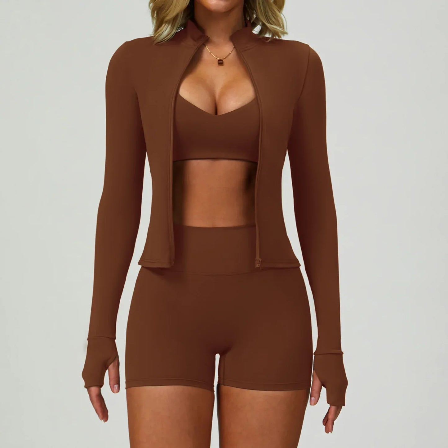 Women's Breathable Yoga Suits with High-Waist for Workouts