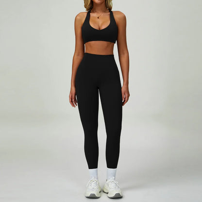 Women's Breathable Yoga Suits with High-Waist for Workouts
