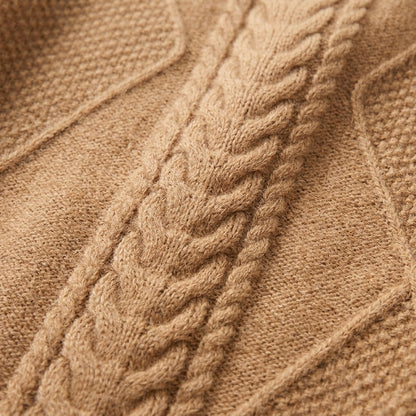 Women's Cashmere Sweater with Tailored Fit for Office