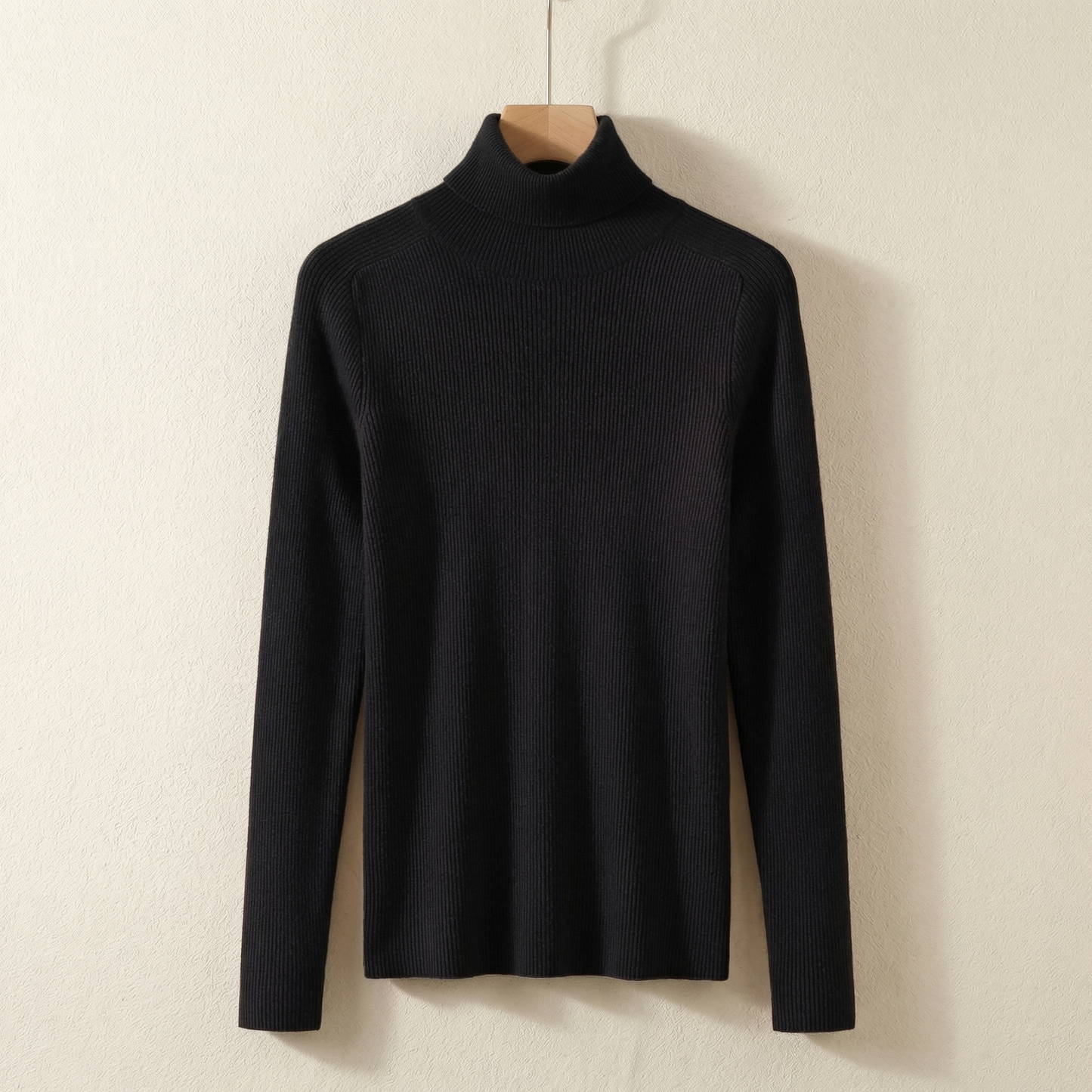 Women's Cashmere Turtleneck Sweater for Smart-Casual Wear