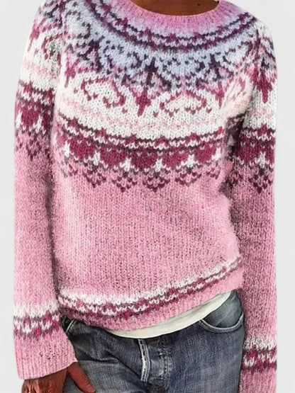 Women's Casual Sweater with Clean Lines for Layering