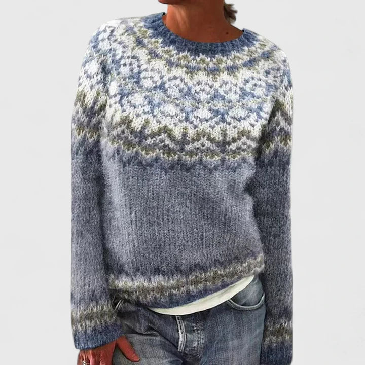 Women's Casual Sweater with Clean Lines for Layering