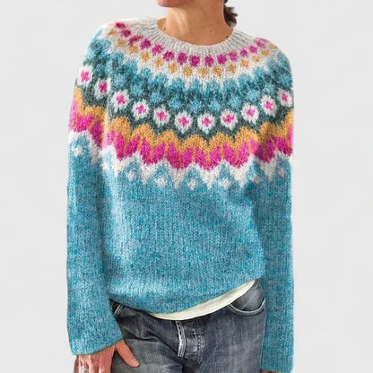 Women's Casual Sweater with Clean Lines for Layering