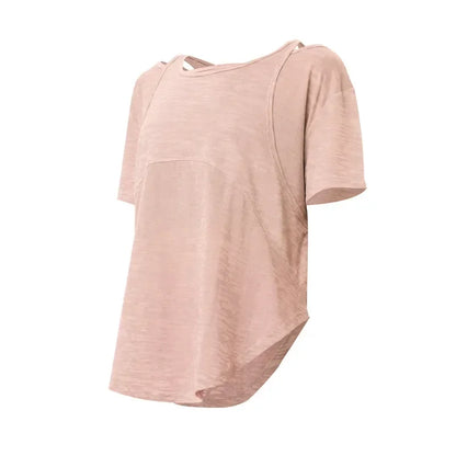 Women's Cotton Training Sport Top Breathable for Workouts