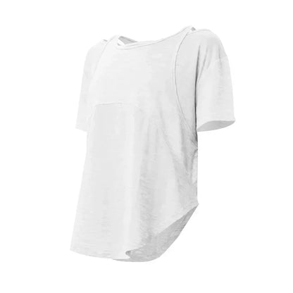 Women's Cotton Training Sport Top Breathable for Workouts