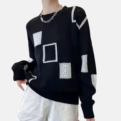 Women's Cozy Cardigan with Round Neckline for Work