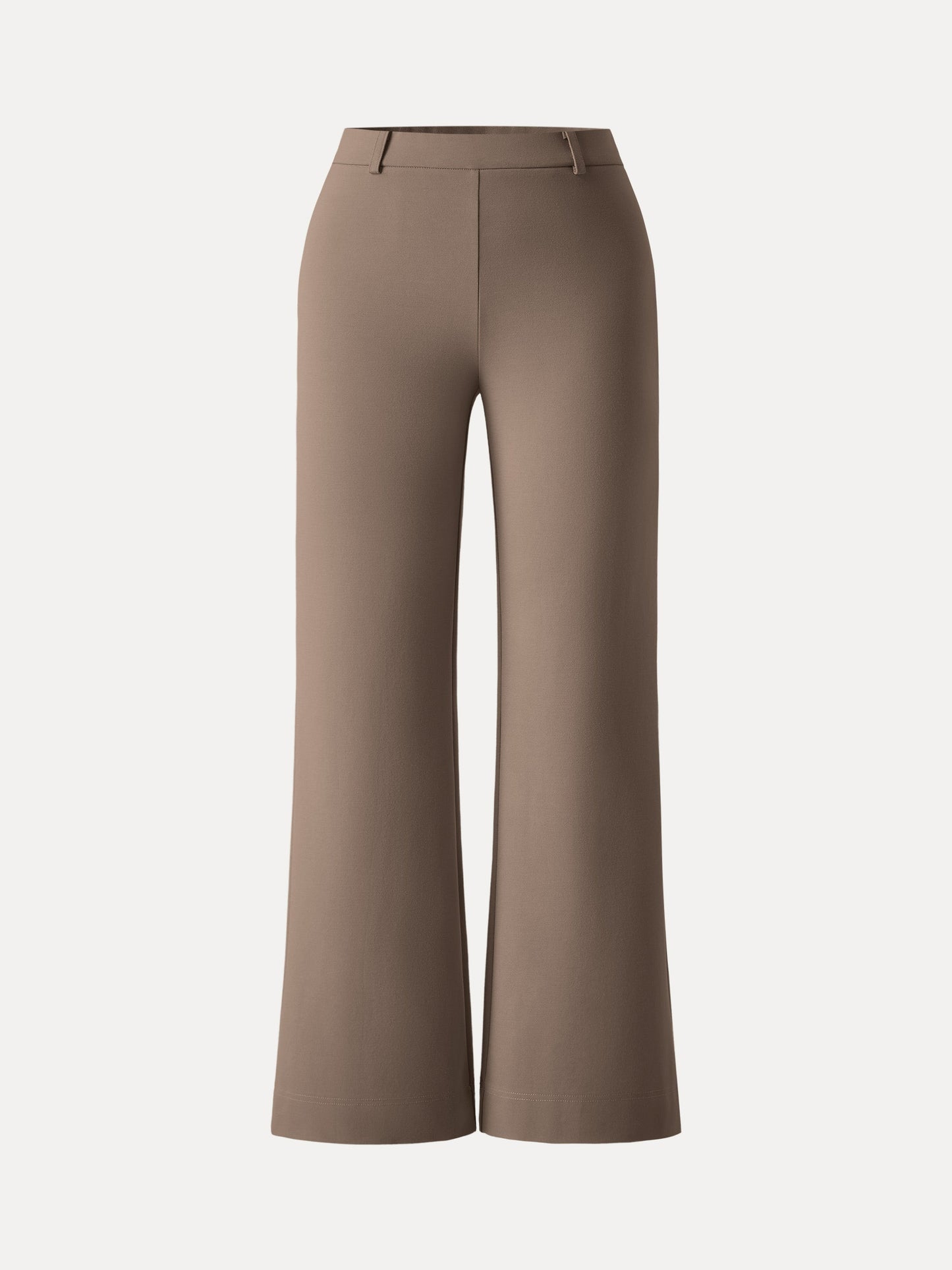 Women's Drapey Wide Leg Trousers with Pockets for Casual Wear