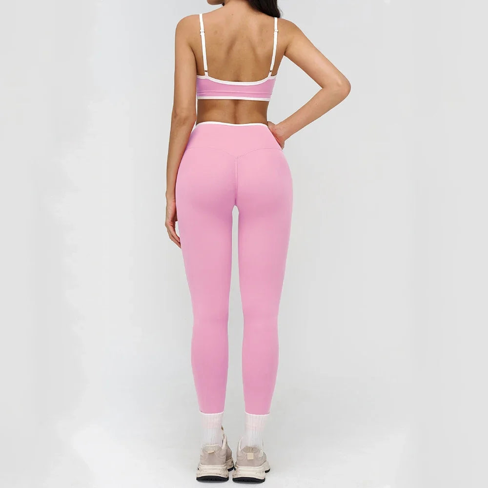 Women's Everyday Yoga Set with Medium-Support Top for Gym Workouts